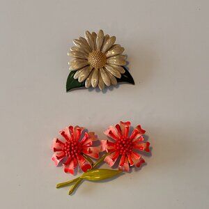 Bundle of Flower Power Brooches